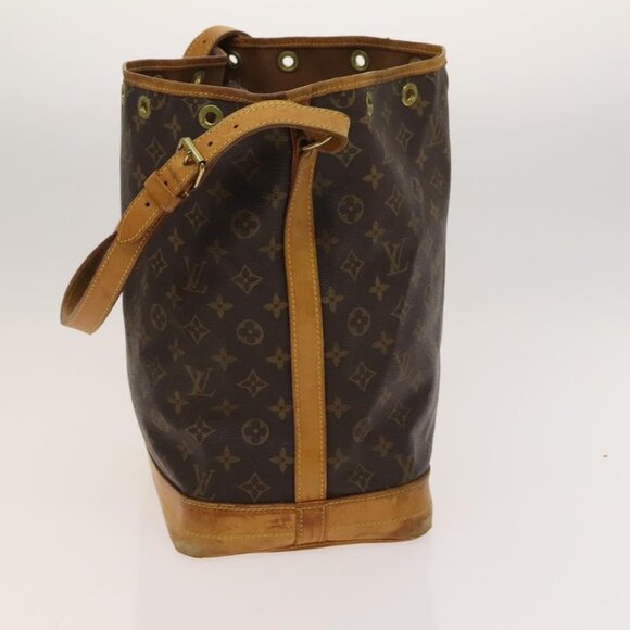 LOUIS VUITTON Monogram Noe Shoulder Bag M42224 LV Auth 120216 - Picture 4 of 16